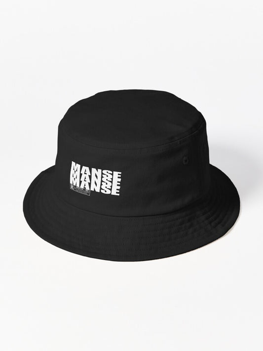 BUCKET HAT (white logo) limited edition Bucket Hat