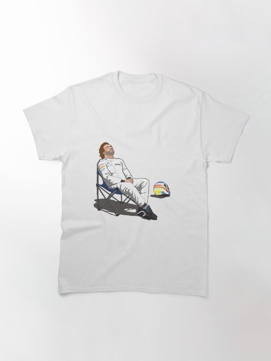 Alonso enjoys the Sun Interlagos 2015 Classic T-Shirt